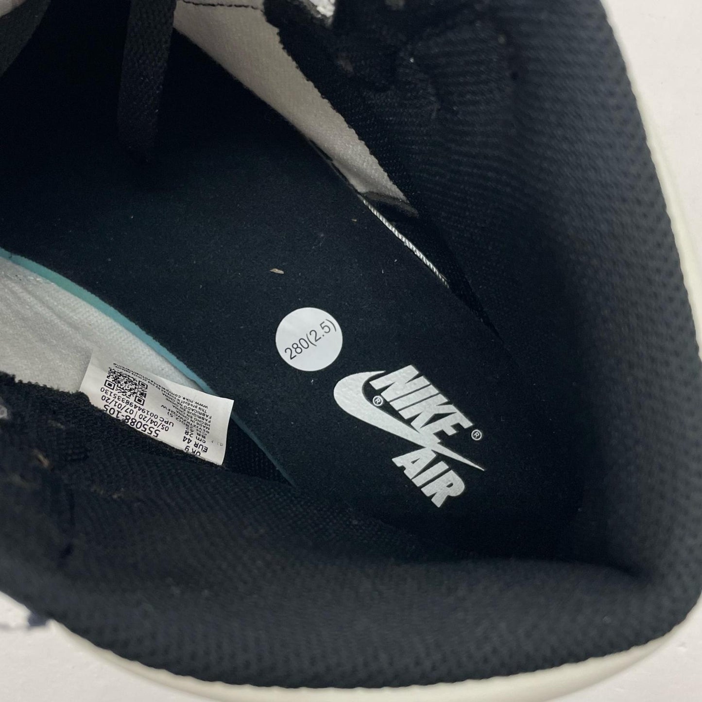 NIKE | ナイキ Air Jordan 1 High OG スニーカー 555088-105 ブラウン×ブラック×ホワイト 28cm