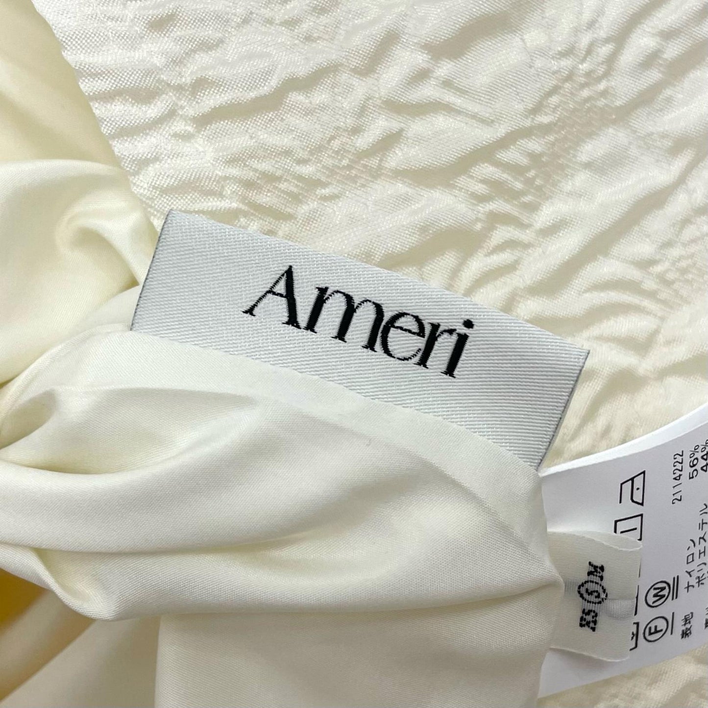 Ameri VINTAGE | アメリヴィンテージ チュニック 0224205661700 ホワイト サイズ：S【尾張小牧店】