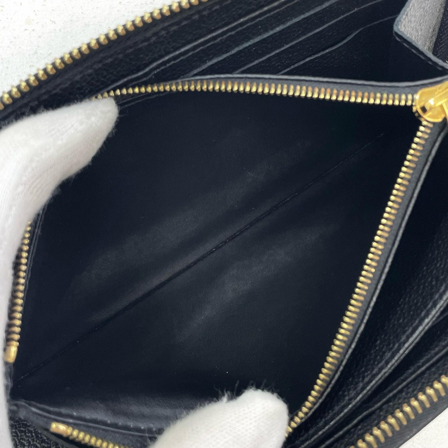 LOUIS VUITTON | ルイ・ヴィトン 長財布 ブラック×ベージュ【尾張小牧店】