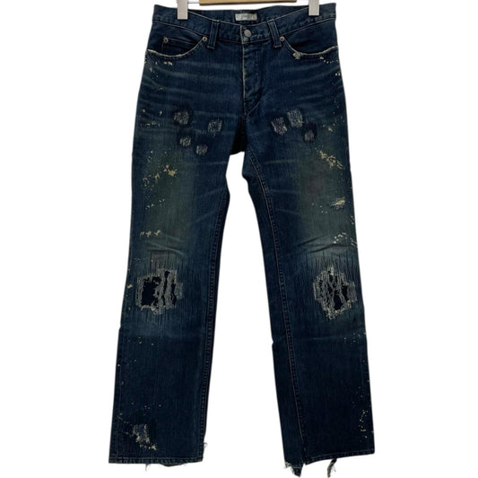 【中古】NUMBER(N)INE | ナンバーナイン グランジデニム デニムパンツ ブルー サイズ：1【尾張小牧店】