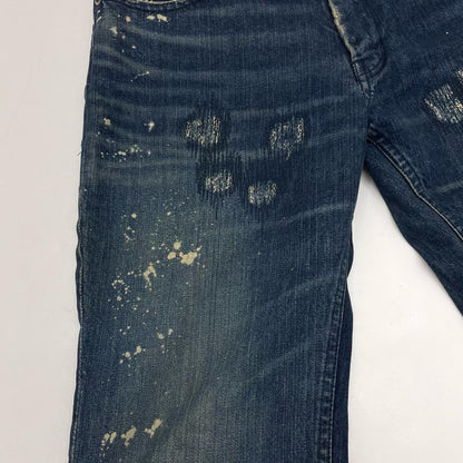 【中古】NUMBER(N)INE | ナンバーナイン グランジデニム デニムパンツ ブルー サイズ：1【尾張小牧店】