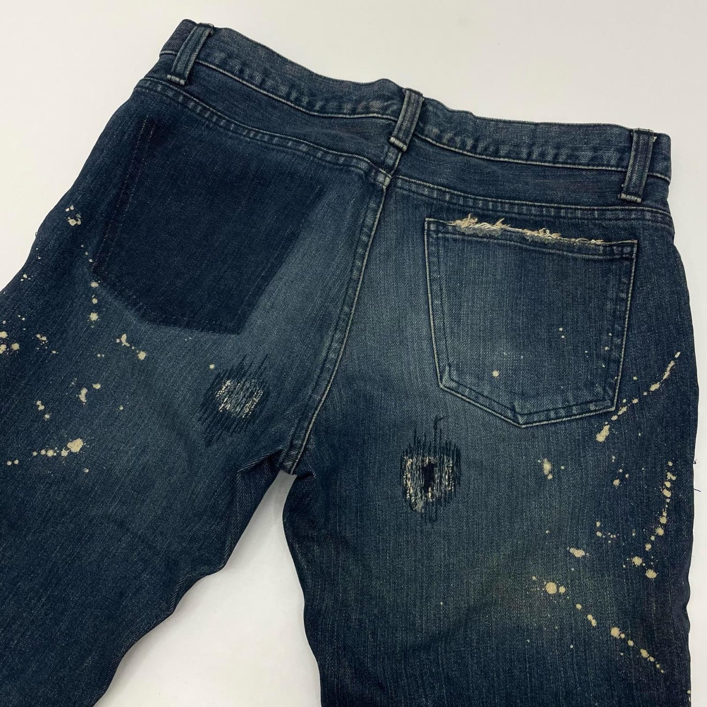 【中古】NUMBER(N)INE | ナンバーナイン グランジデニム デニムパンツ ブルー サイズ：1【尾張小牧店】