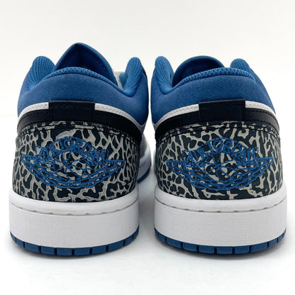 【中古】NIKE | ナイキ Air Jordan 1 Low "True Blue"/エアジョーダン1 ロー "トゥルーブルー"　スニーカー 靴　DM1199-140 グレー×ホワイト×ブルー 27cm【尾張小牧店】