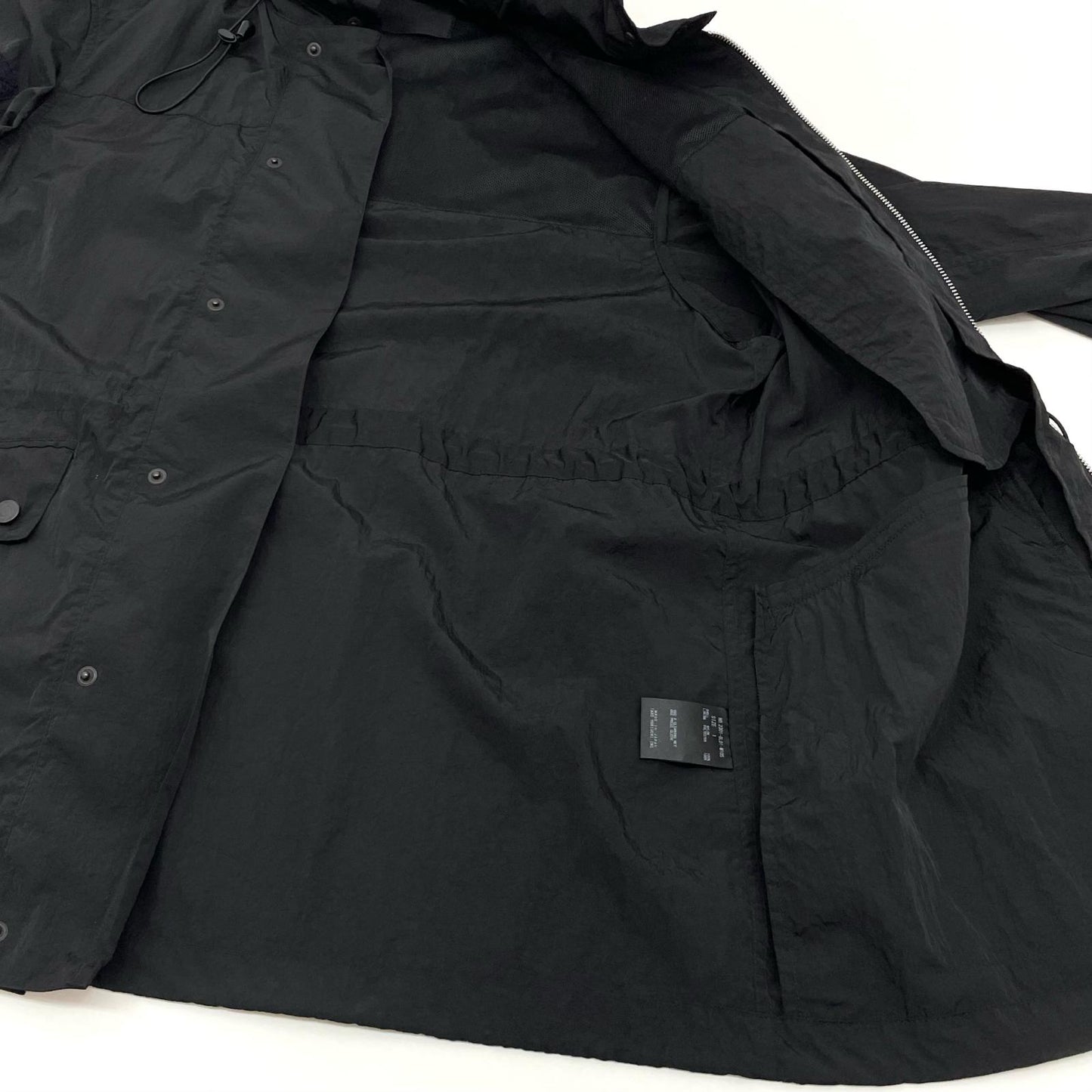 【中古】TARO HORIUCHI | タロウホリウチ　23SS POLICEMAN JACKET ナイロンジャケット 2301-BL01-M105 ブラック サイズ：1【尾張小牧店】