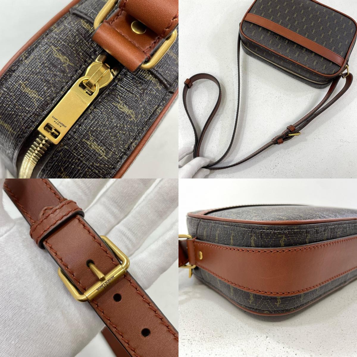 SAINT LAURENT | サンローラン ショルダーバッグ ブラウン【尾張小牧店】