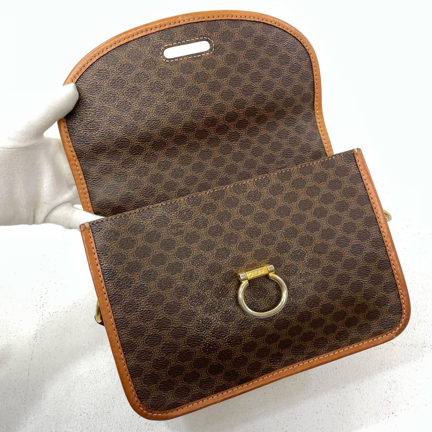 CELINE | セリーヌ ショルダーバッグ ブラウン【尾張小牧店】