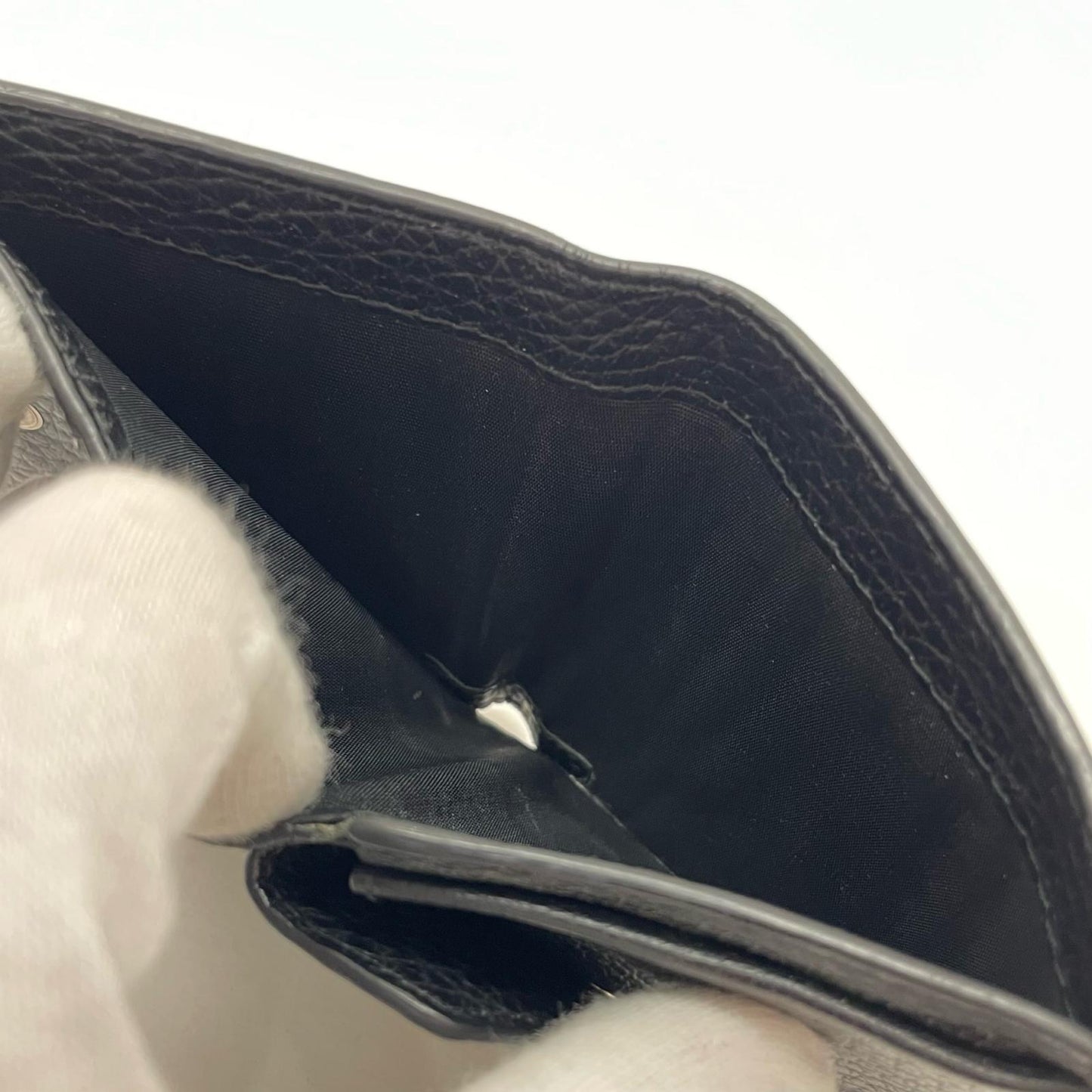 Maison Margiela | メゾンマルジェラ 二つ折り財布 S56UI0140 ブラック【尾張小牧店】