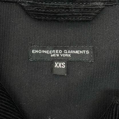 Engineered Garments | エンジニアードガーメンツ M43/2 SHIRT JACKET - COTTON RIPSTOP その他アウター ブラック サイズ：XXS【尾張小牧店】