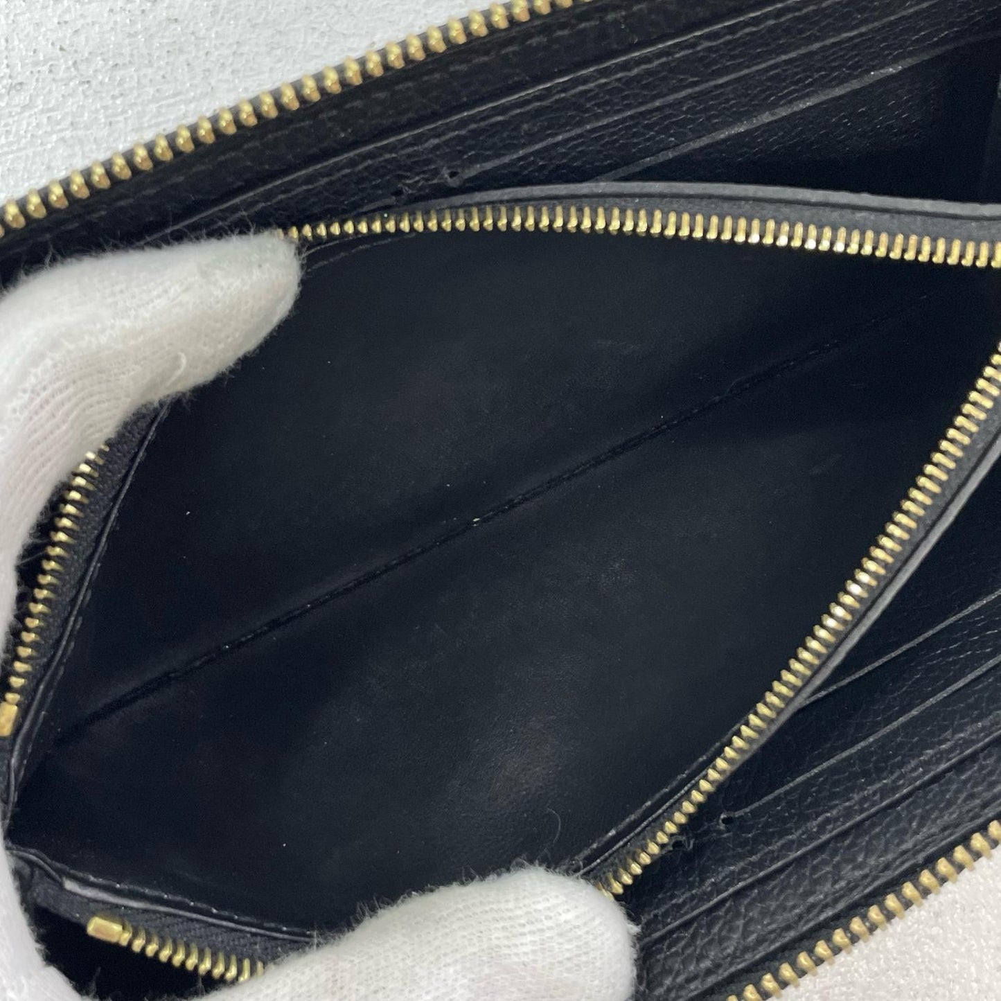 LOUIS VUITTON | ルイ・ヴィトン 長財布 ブラック×ベージュ【尾張小牧店】