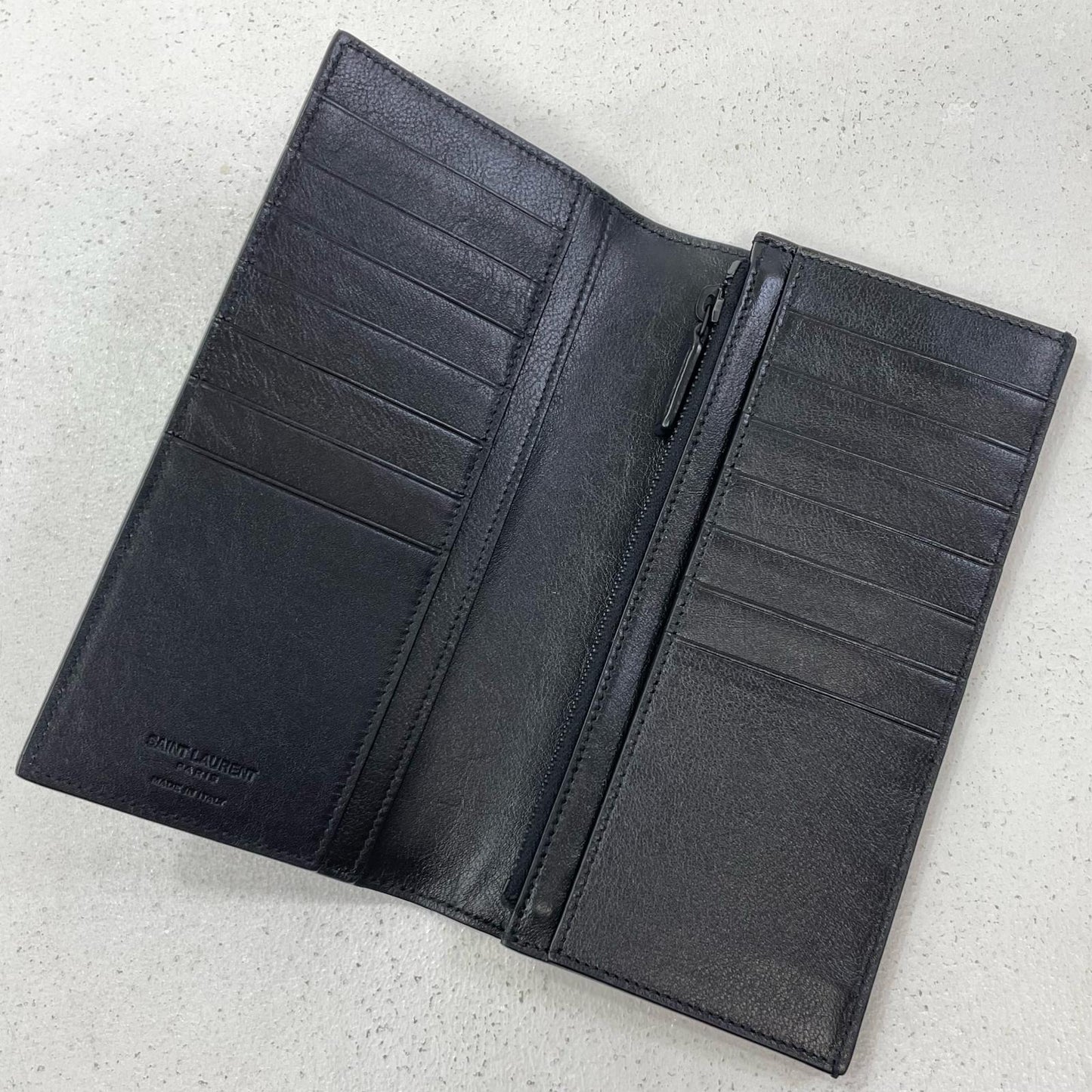 SAINT LAURENT | サンローラン 長財布 ブラック【尾張小牧店】