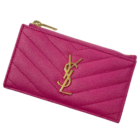 SAINT LAURENT | サンローラン カードケース ピンク【尾張小牧店】
