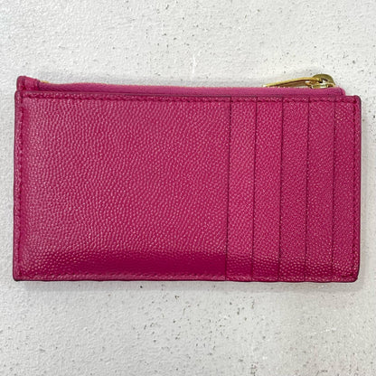 SAINT LAURENT | サンローラン カードケース ピンク【尾張小牧店】