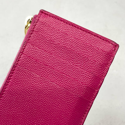 SAINT LAURENT | サンローラン カードケース ピンク【尾張小牧店】