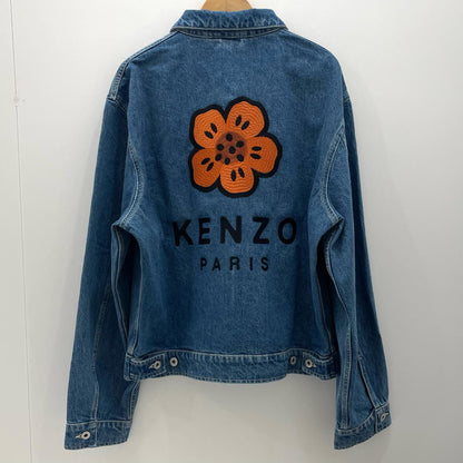 KENZO | ケンゾー TRUCKER JACKET BOKE FLOWE デニム PFE65DV3016A4.DT ブルー サイズ：XL【尾張小牧店】