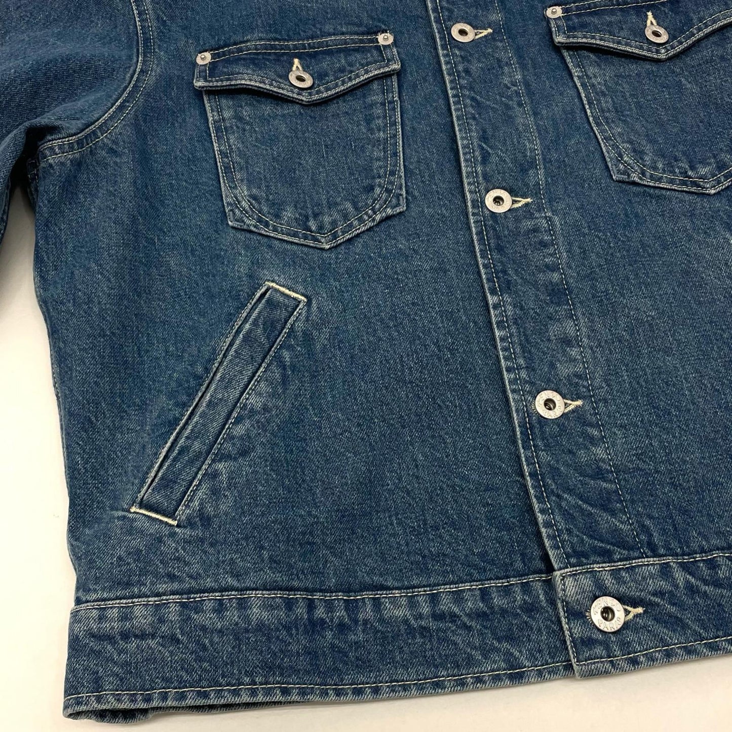 KENZO | ケンゾー TRUCKER JACKET BOKE FLOWE デニム PFE65DV3016A4.DT ブルー サイズ：XL【尾張小牧店】