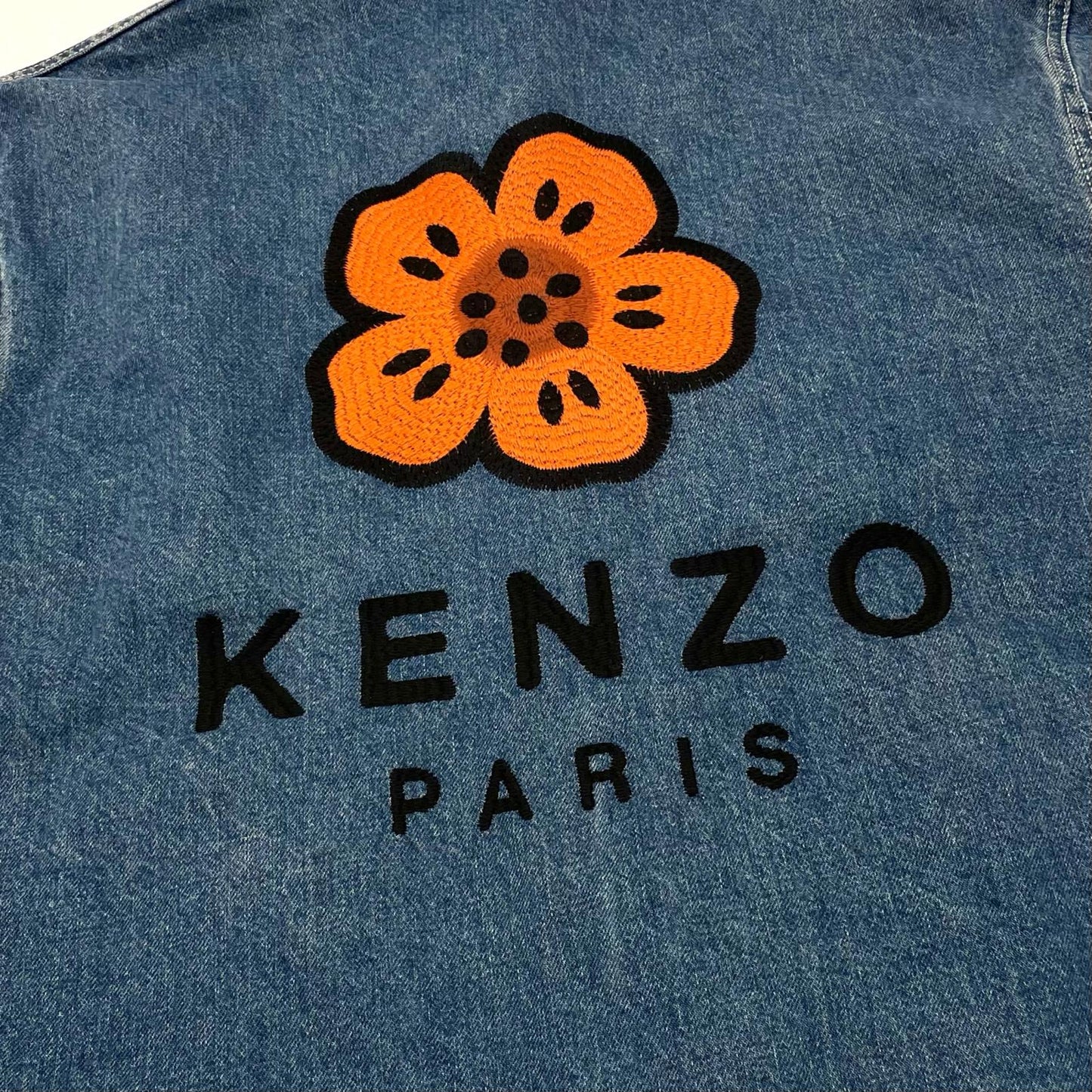 KENZO | ケンゾー TRUCKER JACKET BOKE FLOWE デニム PFE65DV3016A4.DT ブルー サイズ：XL【尾張小牧店】