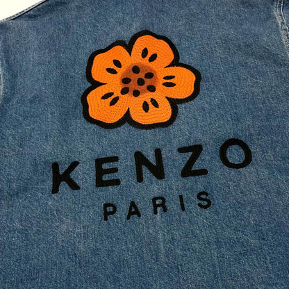 KENZO | ケンゾー TRUCKER JACKET BOKE FLOWE デニム PFE65DV3016A4.DT ブルー サイズ：XL【尾張小牧店】