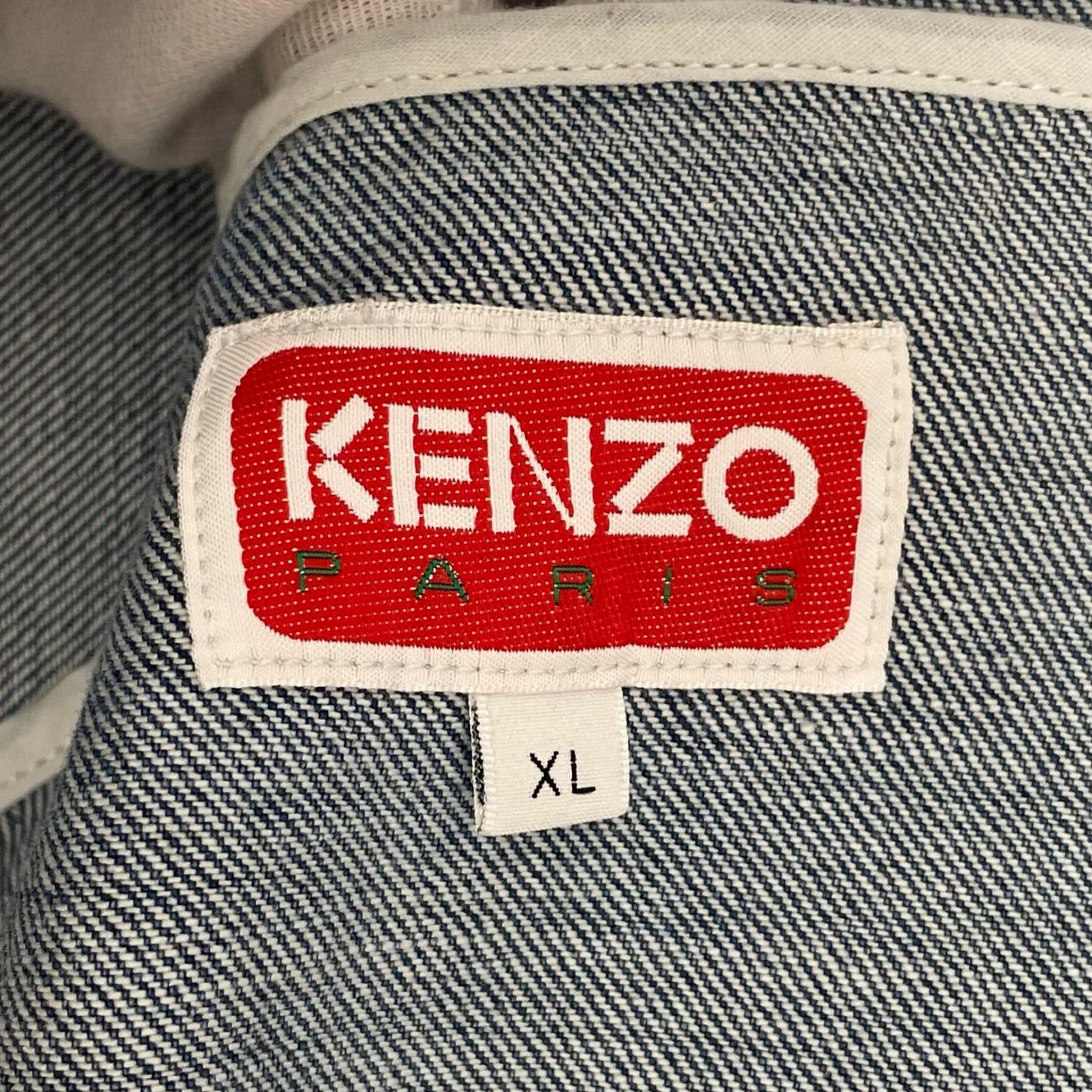 KENZO | ケンゾー TRUCKER JACKET BOKE FLOWE デニム PFE65DV3016A4.DT ブルー サイズ：XL【尾張小牧店】
