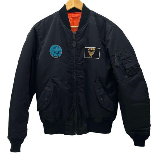 【中古】AVIREX | アヴィレックス MA-1 WEB&DEPOT限定　フライトジャケット 783-425040 ブラック サイズ：L【尾張小牧店】