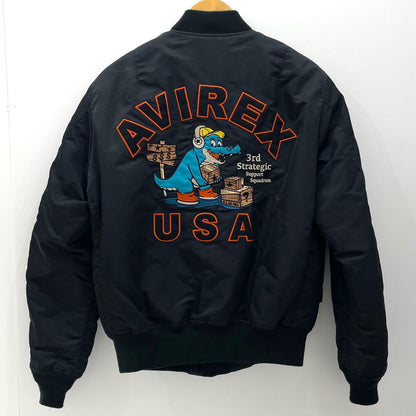 【中古】AVIREX | アヴィレックス MA-1 WEB&DEPOT限定　フライトジャケット 783-425040 ブラック サイズ：L【尾張小牧店】