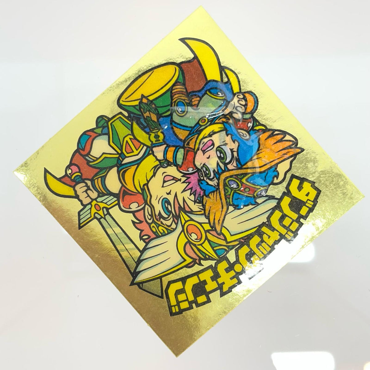 【尾張小牧店】旧29弾　ダンジャック・チェンジ（チョコ版/裏黄色）空気シワあり ビックリマン【レトロ】【中古】