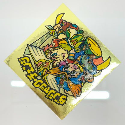 【尾張小牧店】旧29弾　ダンジャック・チェンジ（チョコ版/裏黄色）空気シワあり ビックリマン【レトロ】【中古】