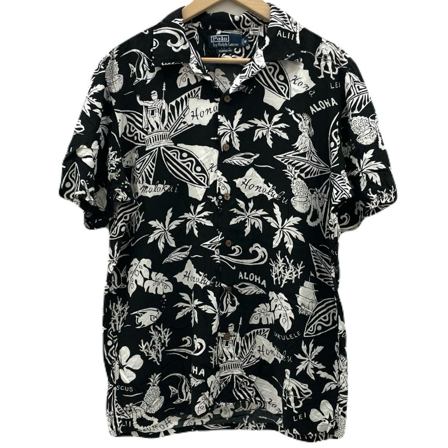 POLO RALPH LAUREN | ポロ・ラルフローレン その他トップス ブラック×ホワイト サイズ：M【尾張小牧店】