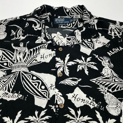 POLO RALPH LAUREN | ポロ・ラルフローレン その他トップス ブラック×ホワイト サイズ：M【尾張小牧店】