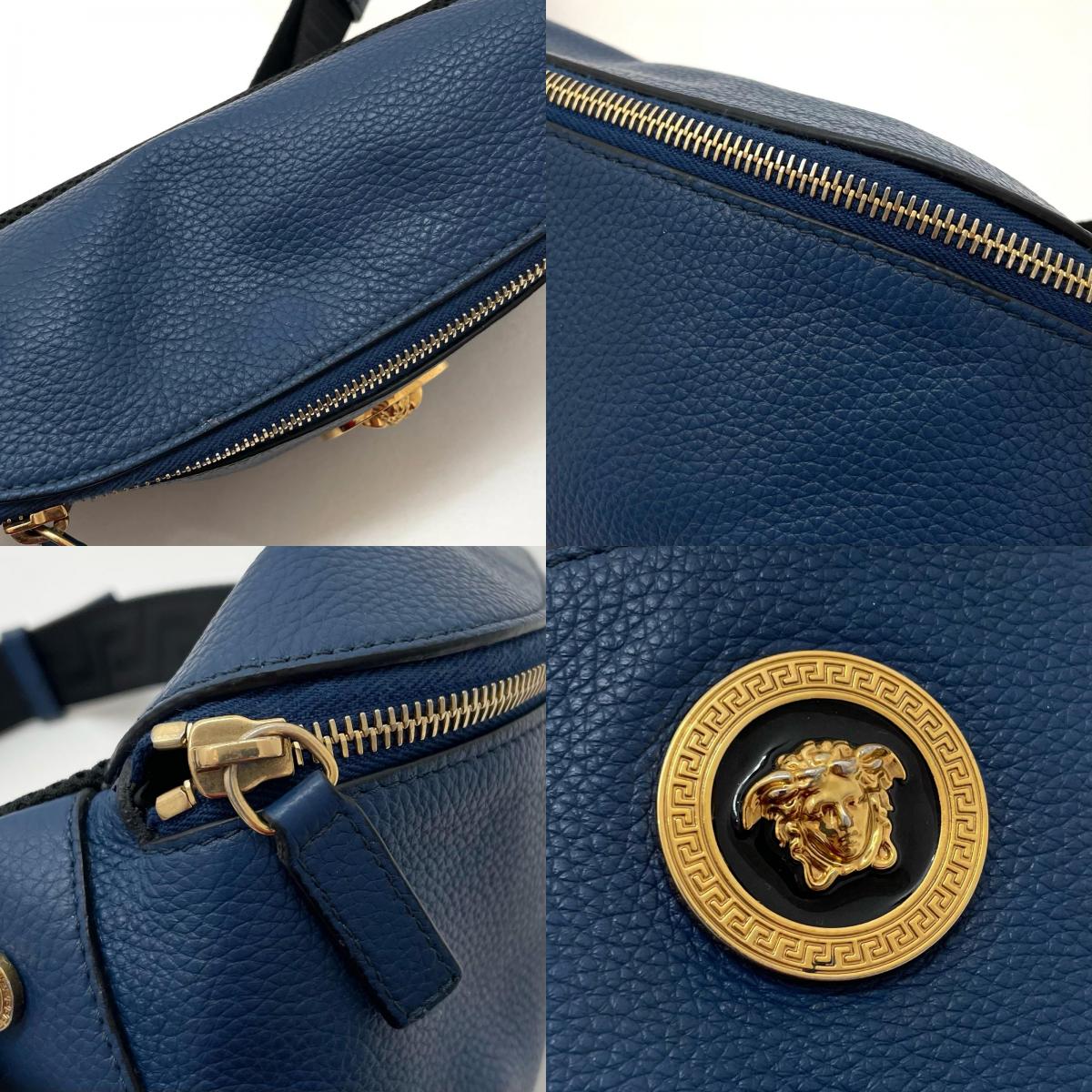 VERSACE | ヴェルサーチ ボディバッグ 1002884 ブルー【尾張小牧店】
