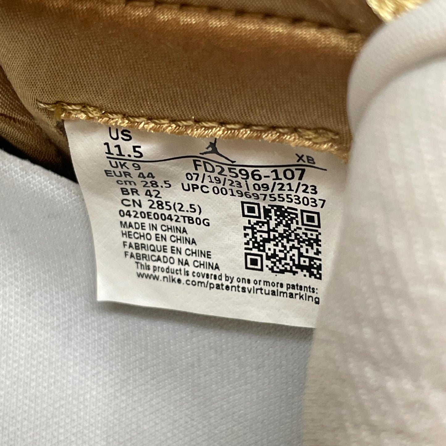 NIKE | ナイキ ?Women's Air Jordan 1 Retro High OG スニーカー FD2596-107 ホワイト 28.5cm【尾張小牧店】