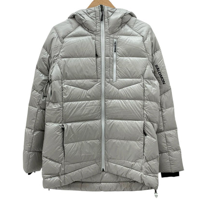 【中古】SALOMON | サロモン ELIXIR ULTRA DOWN ダウンジャケット SAFW2310087 シルバー サイズ：XS【尾張小牧店】