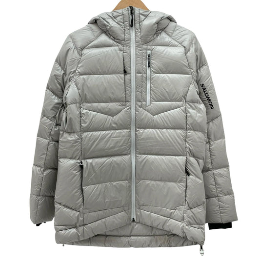 【中古】SALOMON | サロモン ELIXIR ULTRA DOWN ダウンジャケット SAFW2310087 シルバー サイズ：XS【尾張小牧店】