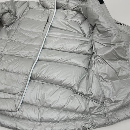 【中古】SALOMON | サロモン ELIXIR ULTRA DOWN ダウンジャケット SAFW2310087 シルバー サイズ：XS【尾張小牧店】
