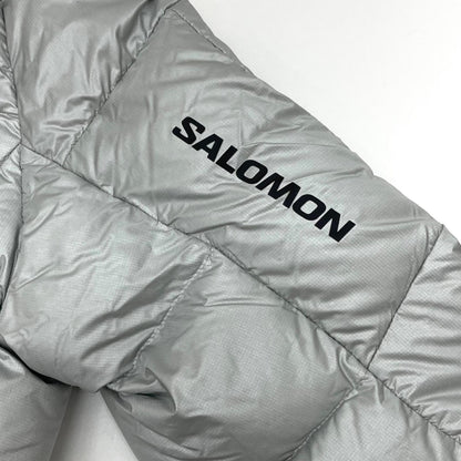 【中古】SALOMON | サロモン ELIXIR ULTRA DOWN ダウンジャケット SAFW2310087 シルバー サイズ：XS【尾張小牧店】