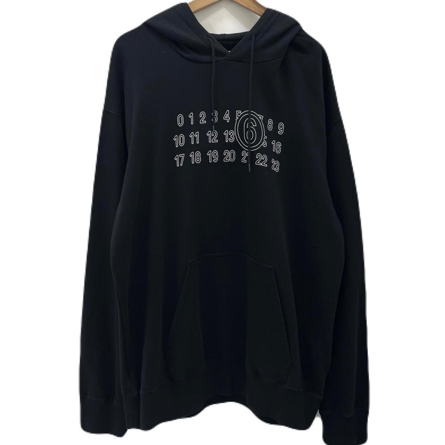 【中古】Maison Margiela | メゾンマルジェラ　25AW 長袖パーカー ブラック サイズ：L【尾張小牧店】