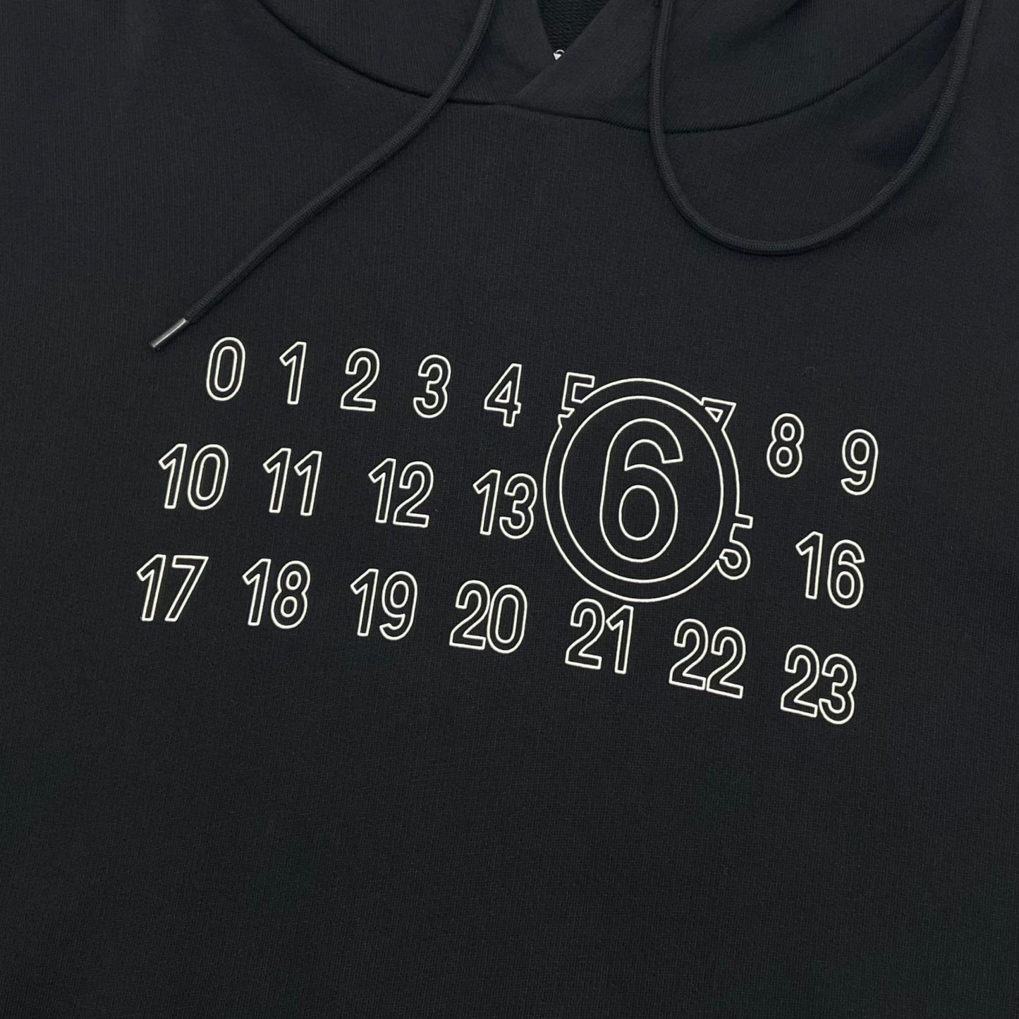 【中古】Maison Margiela | メゾンマルジェラ　25AW 長袖パーカー ブラック サイズ：L【尾張小牧店】