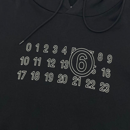 【中古】Maison Margiela | メゾンマルジェラ　25AW 長袖パーカー ブラック サイズ：L【尾張小牧店】