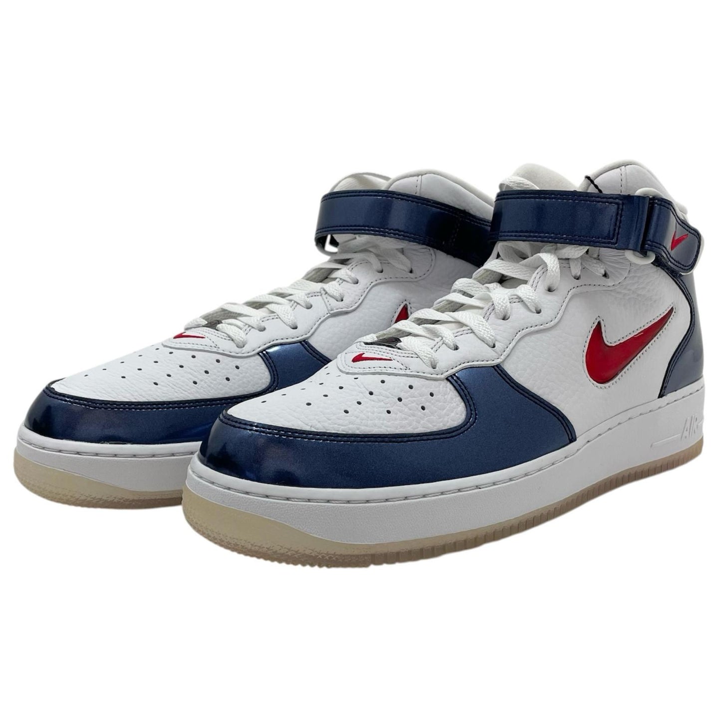 NIKE | ナイキ Air Force 1 Mid QS スニーカー DH5623-101 ホワイト×ブルー 30cm