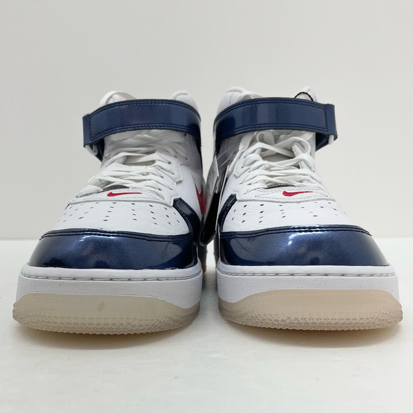 NIKE | ナイキ Air Force 1 Mid QS スニーカー DH5623-101 ホワイト×ブルー 30cm