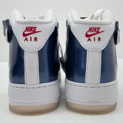 NIKE | ナイキ Air Force 1 Mid QS スニーカー DH5623-101 ホワイト×ブルー 30cm