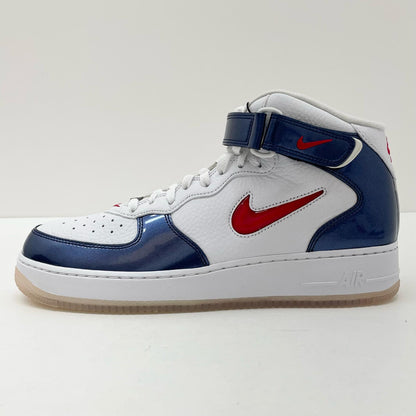 NIKE | ナイキ Air Force 1 Mid QS スニーカー DH5623-101 ホワイト×ブルー 30cm