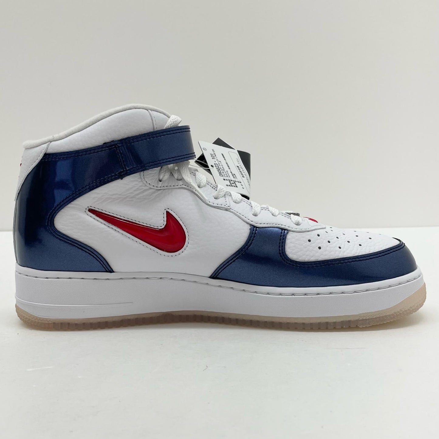 NIKE | ナイキ Air Force 1 Mid QS スニーカー DH5623-101 ホワイト×ブルー 30cm