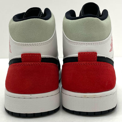 NIKE | ナイキ Air Jordan 1 Mid SE スニーカー 852542-100 ブラック×ホワイト 30cm