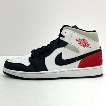 NIKE | ナイキ Air Jordan 1 Mid SE スニーカー 852542-100 ブラック×ホワイト 30cm