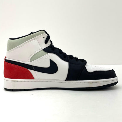 NIKE | ナイキ Air Jordan 1 Mid SE スニーカー 852542-100 ブラック×ホワイト 30cm