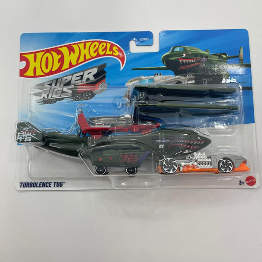 ホットウィール マテル ミニカー BDW51 2024　SUPER RIGS　TURBOLENCE TUG【尾張小牧店】