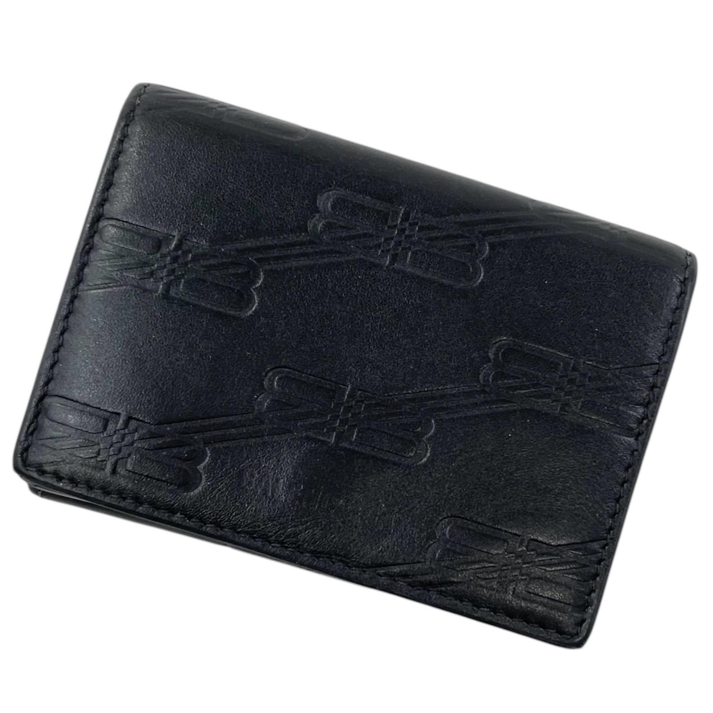 BALENCIAGA | バレンシアガ 三つ折り財布 ブラック【尾張小牧店】
