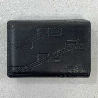 BALENCIAGA | バレンシアガ 三つ折り財布 ブラック【尾張小牧店】