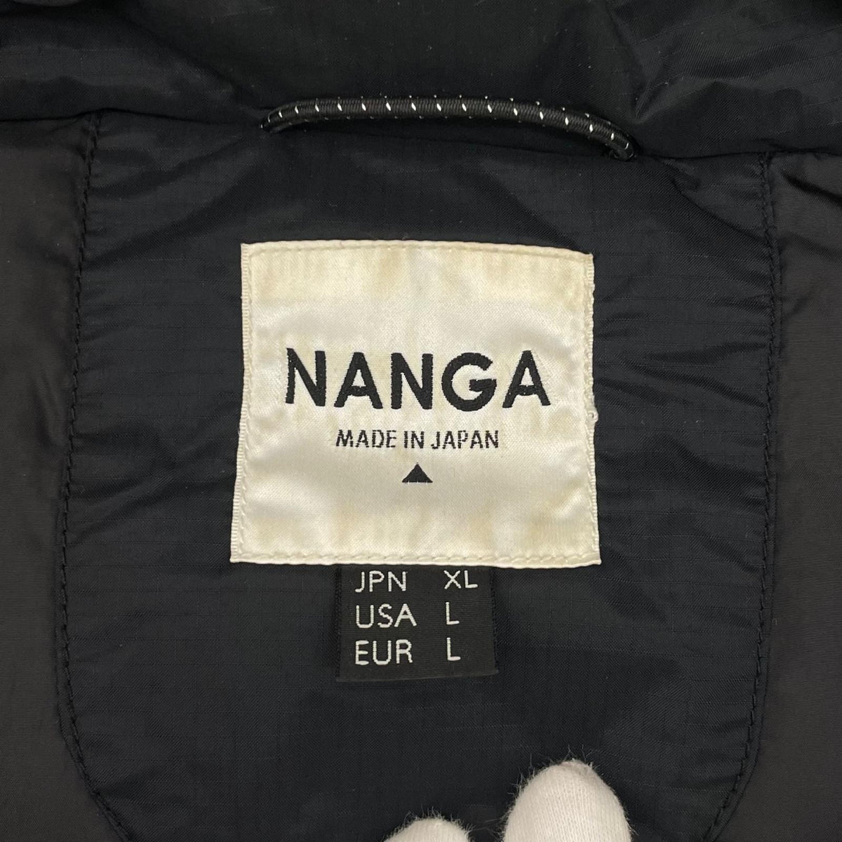 【中古】NANGA | ナンガ AURORA DOWN JACKET ダウンジャケット ブラック サイズ：XL【尾張小牧店】