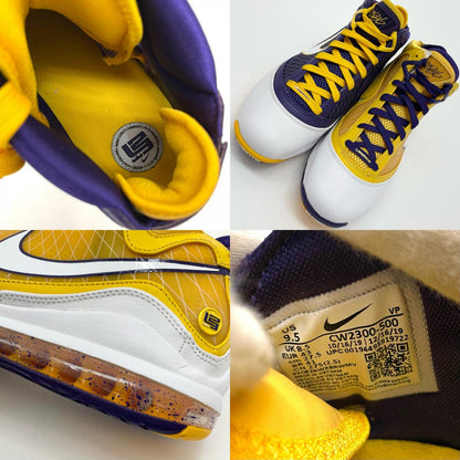 NIKE | ナイキ LEBRON 7 QS スニーカー CW2300-500 イエロー×パープル 27.5cm【尾張小牧店】